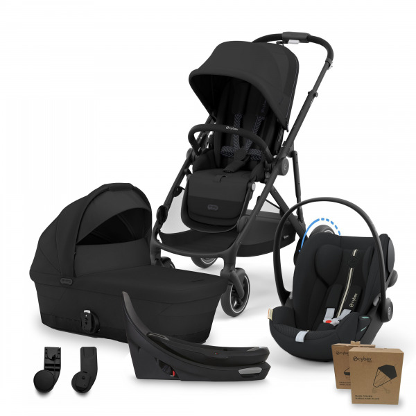CYBEX Gold eGazelle  4in1 All Weather - Moon Black